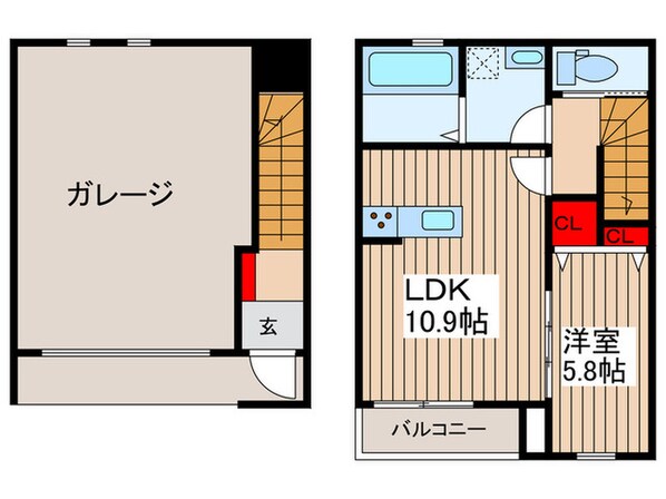 GR-TANA  α棟の物件間取画像